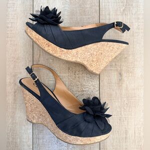 Chinese Laundry Wedge Sandals Size 8.5